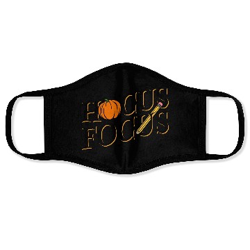 Discover Funny Hocus Focus Teacher Appreciation Halloween Face Masks