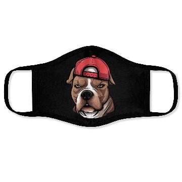 Discover Pitbull Bloods Face Masks