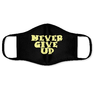 Discover never give up stars Face Masks
