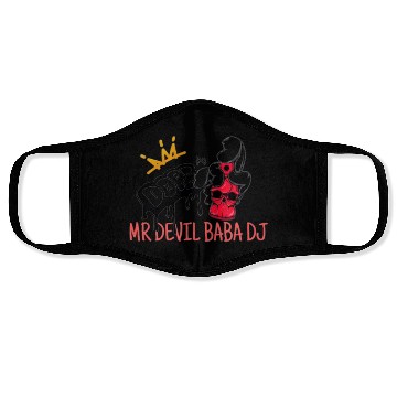 Discover MR DEVIL BABA DJ Face Masks