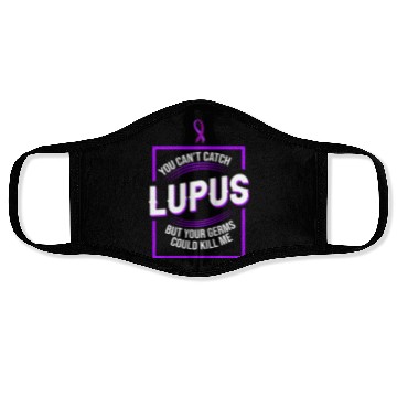 Discover Lupus Catch Survivor Warrior Face Masks