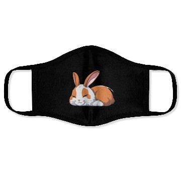 Discover Lonely rabbit Face Masks