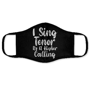 Discover I Sing Tenor, It's A Higher Calling 3 Face Masks