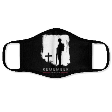 Discover Remember 1914 - 1918 WW1 Veteran Face Masks