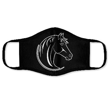 Discover Horse Equine Pony Face Masks