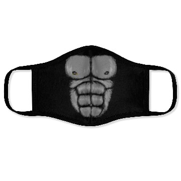 Discover Funny Gorilla Chest , Halloween Monkey Chest Suit Face Masks