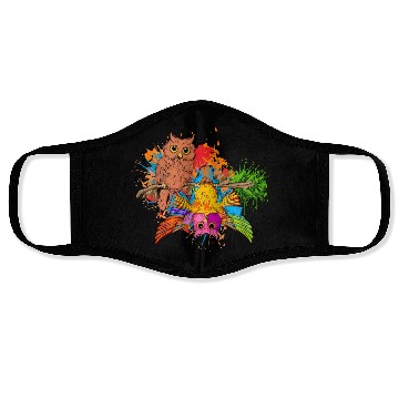 Discover Owl Being DIfferent Face Masks