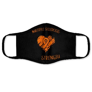 Discover MS Warriors Never Underestimate Our Strength Face Masks