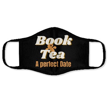 Discover Book Tea A Perfect Valentine Date nature Face Masks