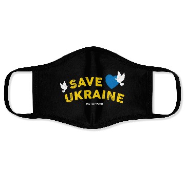 Discover Save Ukraine Face Masks