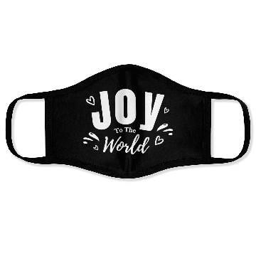 Discover Joy To The World Face Masks