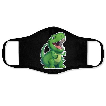 Discover Green Dinosaur Face Masks