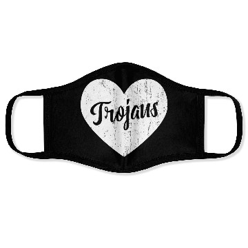 Discover Trojans School Sports Fan Team Spirit Mascot He Face Masks