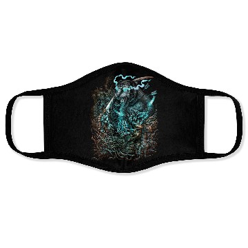 Discover Mutant Tiger VS Samurai Face Masks
