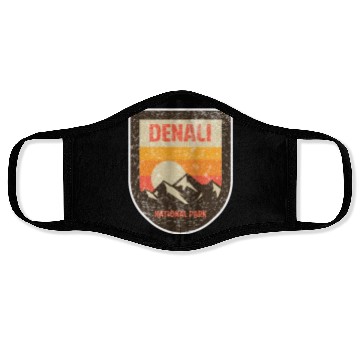 Discover Denali National Park Face Masks