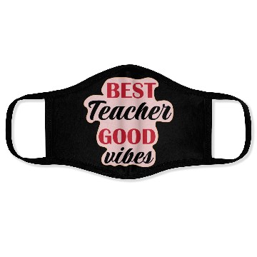 Discover Best teacher Good V gifts for Teachers Face Masks