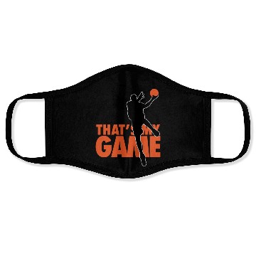 Discover Thats my game travel Face Masks