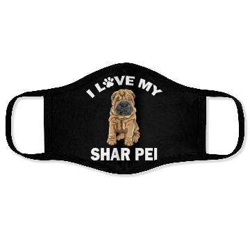 Discover Shar Pei Face Masks