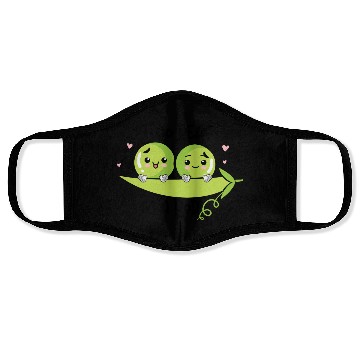 Discover Two peas in a pod Face Masks
