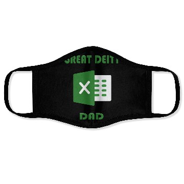 Discover Great deity excel dad Face Masks