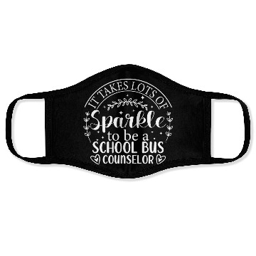 Discover School Counselor Back To School Funny Appreciation Face Masks