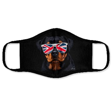 Discover Rottweiler Lovers FanClub Face Masks