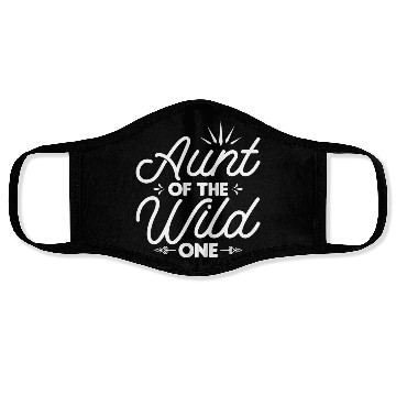 Discover Family Auntie Aunt green Face Masks