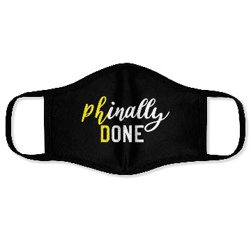 Discover PhD Graduation Quotes nature Face Masks