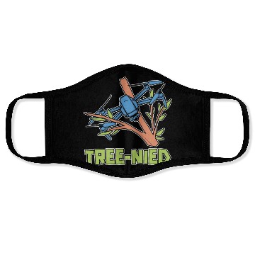 Discover Drone Racing Tree-Nied Racing Machine Drone Racer Face Masks