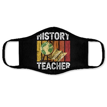 Discover History Teacher Job Historian Historic Face Masks