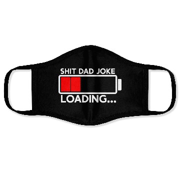 Discover Dad Joke Loading 80s Face Masks