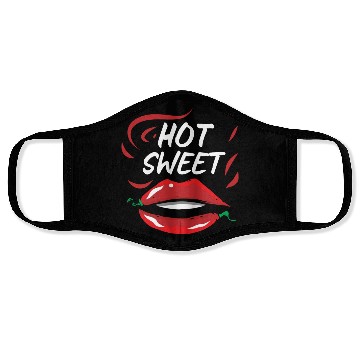 Discover Red Hot Sweet Pepper Lips Face Masks