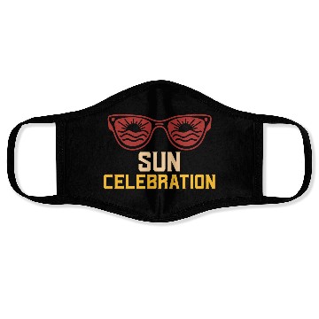 Discover Sun Celebration Face Masks