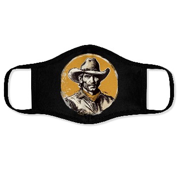 Discover Howdy Partner! Retro Vintage Wild West Cowboy Face Masks