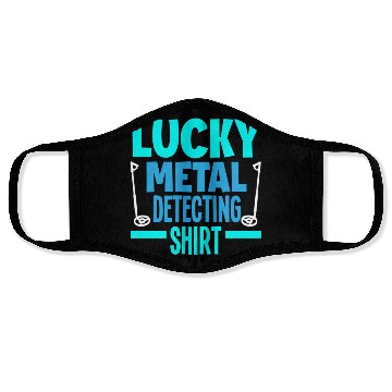 Discover Lucky Metal Detecting Detectorist Metal Detecting Face Masks
