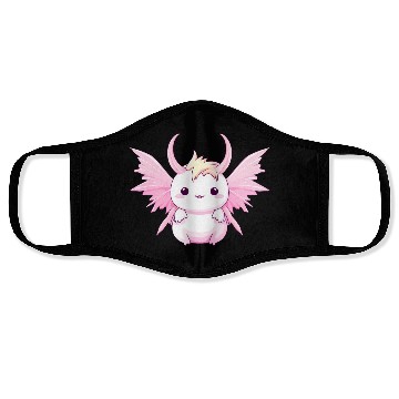 Discover Axolotl Angel & Devil - Design with Horns and Wing Face Masks
