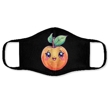 Discover Peach kawaii Face Masks