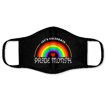 Discover pride month Face Masks