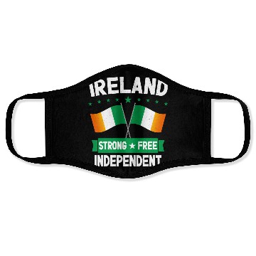 Discover Ireland Face Masks