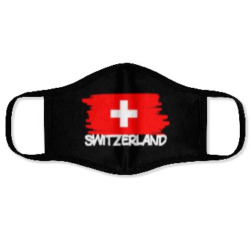 Discover Switzerland Flag Face Masks