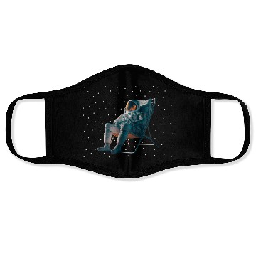 Discover Astronaut dreamer among the stars Face Masks