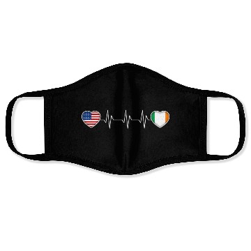 Discover Ireland Face Masks
