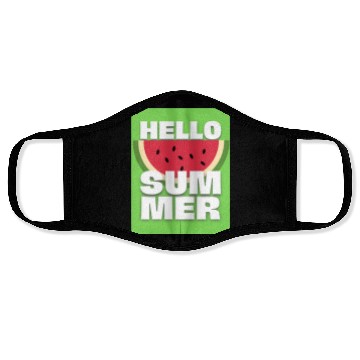 Discover WATERMELON | HELLO SUMMER Face Masks