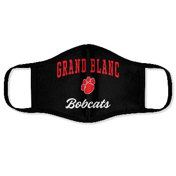 Discover Grand Blanc High School Bobcats Face Masks
