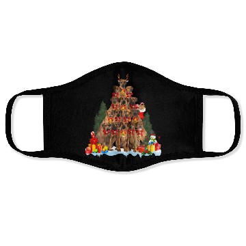 Discover Pajama Rhodesian Ridgeback Tree Face Masks