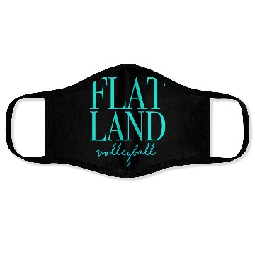 Discover Flatland Volleyball Face Masks