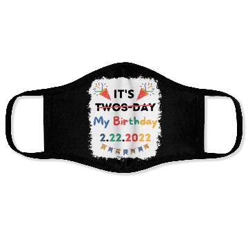 Discover Its My Twosday Tuesday 2 22 22 Feb 2022 Bleached Face Masks