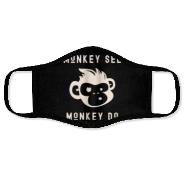Discover Monkey See Monkey Do Adorable Primate Chimp Face Masks