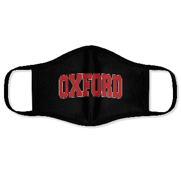 Discover Oxford United Kingdom Varsity Style Uk Sports Face Masks