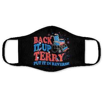 Discover Back It Up Terry Put It In Reverse 4th Of July Face Masks